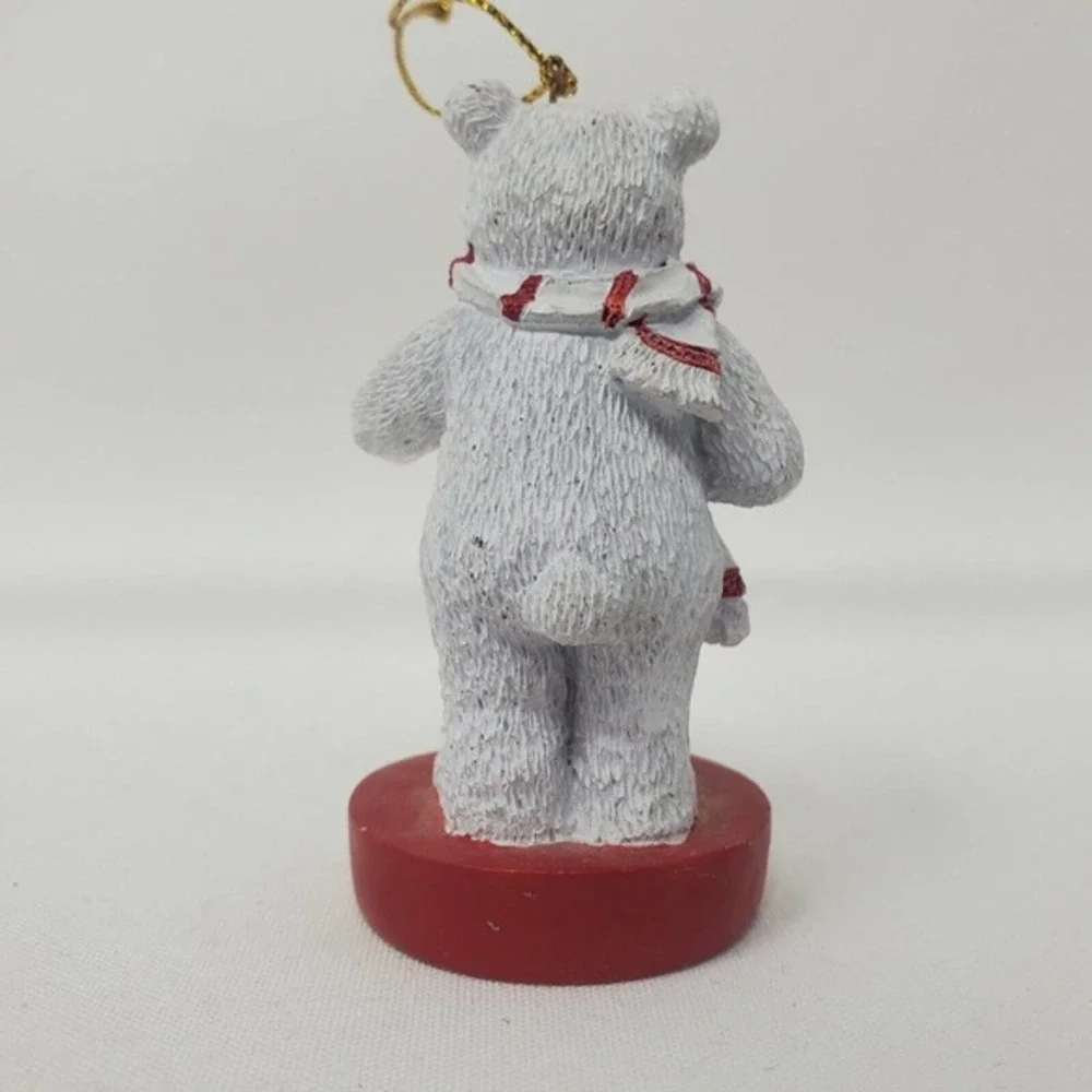 Coca‎ Cola Christmas Tree Ornaments Lot Of 2 Polar Bear Man Child Collectible
